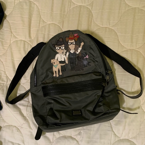 DOLCE & GABBANA Nylon Vulcano Backpack and Pouch - Picture 15 of 16